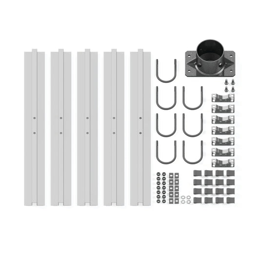 Heavy Duty Mounting Rack Kit // for 4 x LORENTZ 100 Wp modules